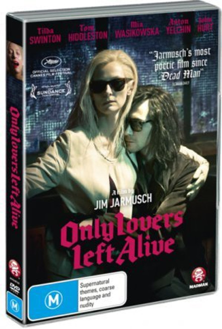 Only Lovers Left Alive DVD