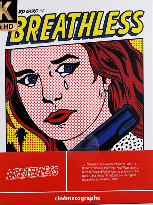 Breathless (4K UHD + region-A Blu-ray deluxe edition)