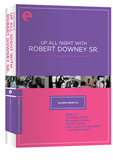 Up All Night with Robert Downey Sr. (region 1 DVD box set)