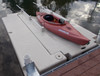 jetport floating kayak launch with wing extension