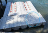 Model FS2024 Connect-A-Dock 24x48 Float Section floating dock - example with XL6