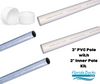 Double 3in PVC Pole with 2in Inner Pole Kit