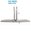 Flat Bracket - Plate Style