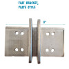 Flat Bracket - Plate Style