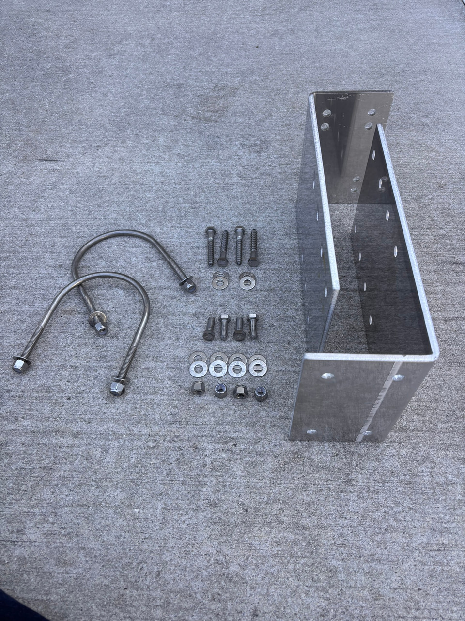 Light Duty Adjustable Z Bracket Kit, Single