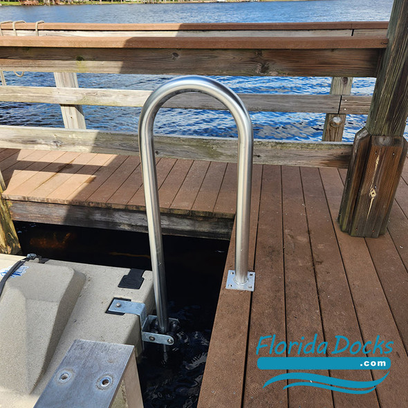 36" dock poles