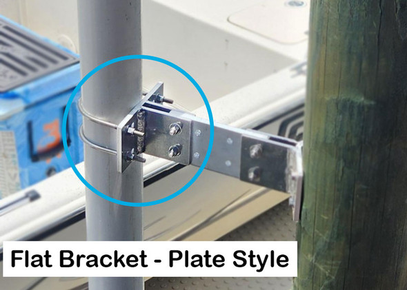 Flat Bracket - Plate Style