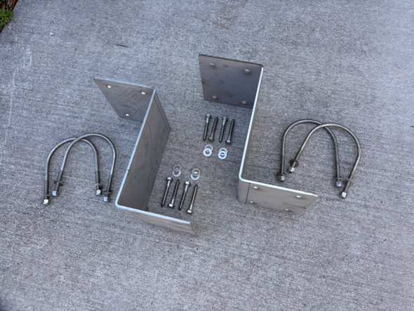 Z Bracket Kit, Stainless Steel, includes 2 Z Brackets Z Bracket Kit, Stainless Steel, includes 2 Z Brackets