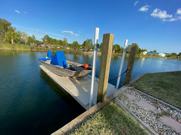 JetPort XL Boat Port with Front and Tail Extension
