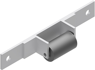 gangway roller assembly