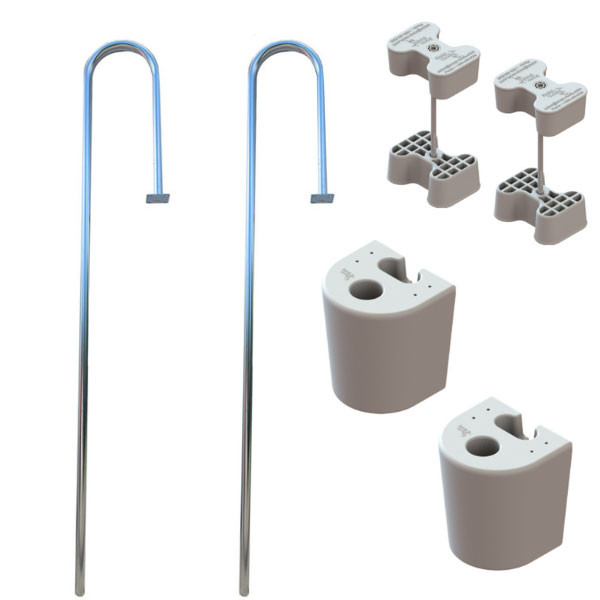 snap dock 36in high water pole kit