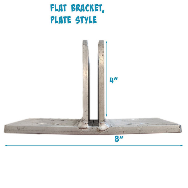 Flat Bracket - Plate Style