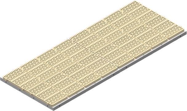 snap dock 4x8 ramp with composite - snap decking