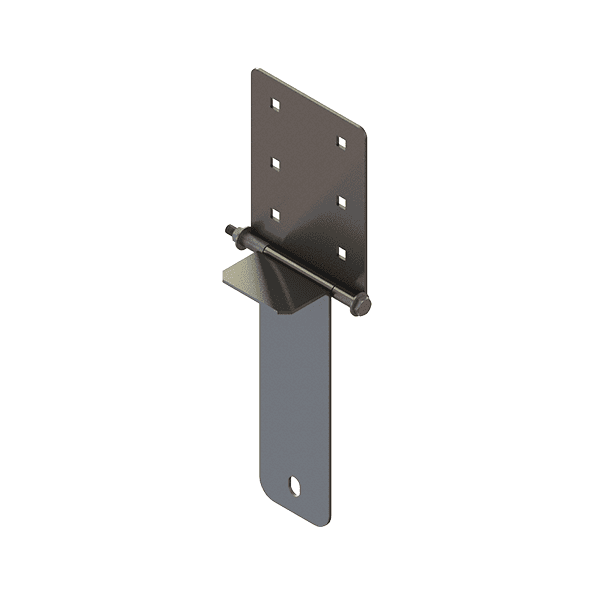 10" Aluminum Hinge Kit for connecting Snap Dock products to floating docks