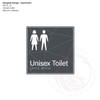 Geometric Designer Range - Unisex Toilet