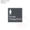 Geometric Designer Range - Female Change Room