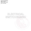 Electrical Switchboard White Decal - Standard fire statutory sign, compliant with the Building Code of Australia requirements.