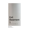 Pillar Range - Satin Natural Anodised Braille Signs - Exit Basement 1