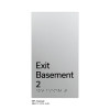 Pillar Range - Matte Silver Acrylic Braille Signs - Exit Basement 2