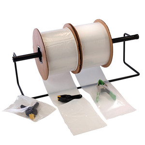 White Front / Clear Back, Pre-Opened Bags 2 mil