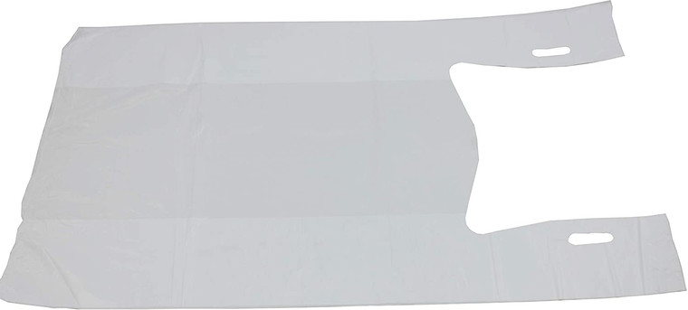 T-Shirt Bags 23x8x46 - Jumbo White - 20 MIC - 200 per case
