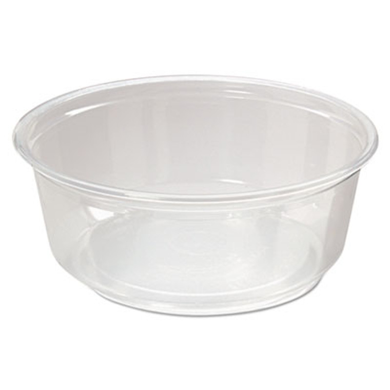 Microwavable Deli Containers, 8oz, Clear, 500/carton