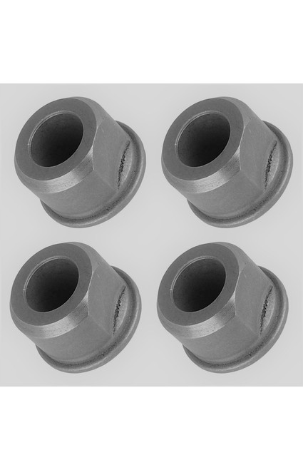HORSESHOE ID 1/2" X OD 1-3/8" Wheel Barrow hand Truck Lawn Mower Wheel Replacement Grease Bushing Bearings - 4 Pack