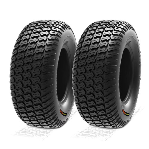 HORSESHOE FALABELLA 2 New 20x8.00-8 / 20x8-8 6PR TURF-KING LAWN MOWER TIRES LRC Heavy Duty Color-Sidewall (*2 Years Warranty)