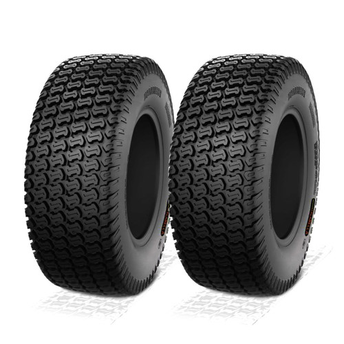 HORSESHOE FALABELLA 2 New 23x9.50-12 / 23x9.5-12 6PR TURF-KING LAWN MOWER TIRES LRC Heavy Duty Color-Sidewall (*2 Years Warranty)
