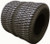 2 Tires HORSESHOE 16x7.50-8 16x7.5x8 4Ply Turf Rider Lawn Mower & Tractor Tires 167508 T198