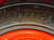 1-Pk HORSESHOE 12-16.5 16PLY R-4 Extra Thick Rim-Guard Wall Super Heavy Duty LRH Tire mounted on 16.5x9.75 Bolt 8x8" Orange Steel Rims w/Brass Valve Stem & Protection Shield 12x16.5 9.75x16.5 (Right Side)