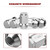 20 Chrome Bulge Acorn Lug Nuts M12x1.5 USA Made fits Ford Fusion Escape Acura Honda Chevy