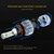 2 Pcs Set 9007 HB5 LED Headlight Bulb High-Low Beam Conversion Pair Kits fits Dodge Chevy & almost all vehicle brands