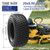 HORSESHOE FALABELLA 2 New 20x8.00-8 / 20x8-8 6PR TURF-KING LAWN MOWER TIRES LRC Heavy Duty Color-Sidewall (*2 Years Warranty)