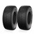 HORSESHOE FALABELLA 2 New 22x9.50-12 / 22x9.5-12 8PR TURF-KING LAWN MOWER TIRES LRC Heavy Duty Color-Sidewall (*2 Years Warranty)
