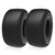 HORSESHOE FALABELLA 2 New 24x12.00-10 / 24x12-10 8PR TURF-KING LAWN MOWER TIRES LRC Heavy Duty Color-Sidewall (*2 Years Warranty)