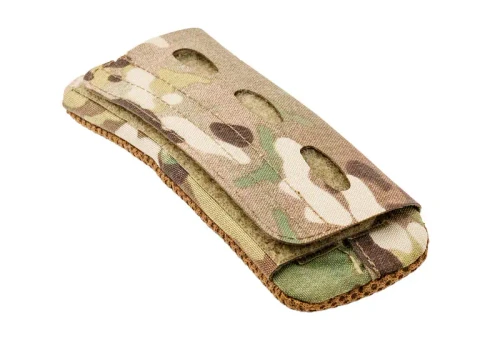 gunner series shoulder pads shown in multicam