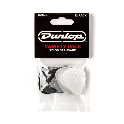 Dunlop Standard Nylon Guitar Picks Variety 12-Pack FRONT MAIN VIEW