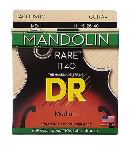 DR Strings Phosphor Bronze Mandolin Strings 11-40