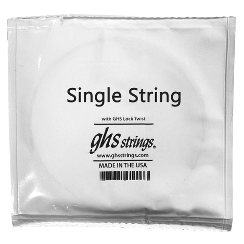 GHS Phosphor Bronze X-Long 42in Loop End Single String .040