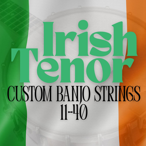 Custom Nickel 4-String Irish Tenor Banjo Strings 11-40