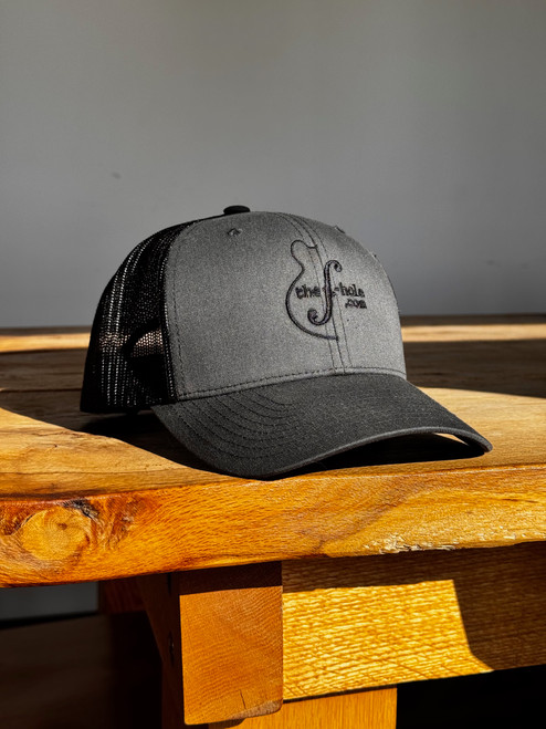 the f-hole Embroidered Mesh Back Hat
