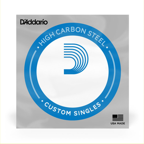 D'Addario Plain Steel Single Guitar String .0155