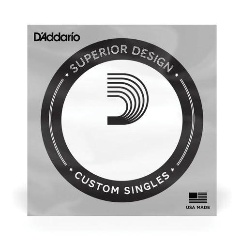 D'Addario XL Chromes Flat Wound Single Guitar String .025