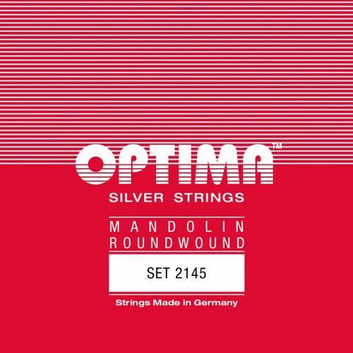Optima Silver Roundwound Mandolin Strings 10-33