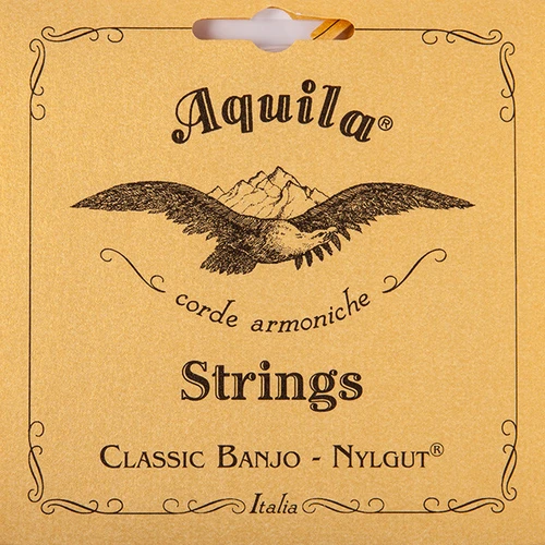 Aquila 5-String Classical Banjo Strings 1 Red Medium Tension