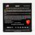 DR Strings K3 Hi-Def Neon Multicolor Acoustic Strings 11-50 back