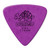 Dunlop Tortex Triangle Purple single guitar pick 1.14 FRONT MAIN VIEW