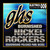 GHS Burnished Pure Nickel Rockers Electric Strings 09-42 old packaging