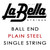 La Bella Plain Steel Single Guitar String .024